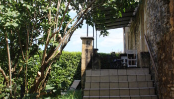 La Boris Escalier extérieur arbre